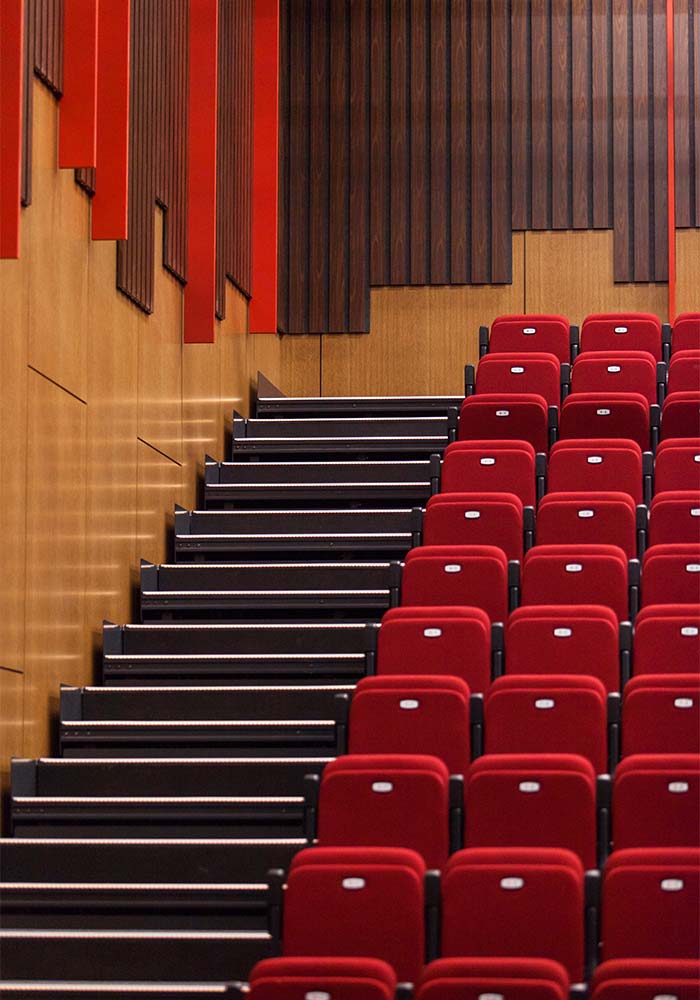 Architecturally designed Trinity College Colac Performing Arts Centre by BDH Constructions