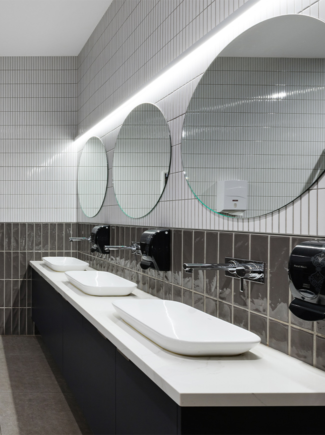 Portarlington golf club bathroom alterations and additions by BDH constructions