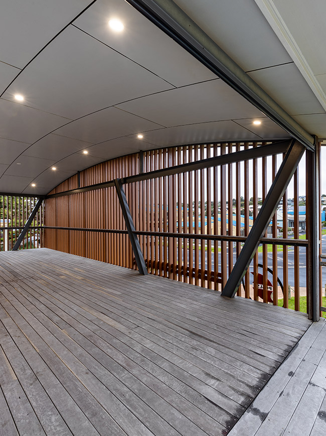 Port Campbell Surf Club deck function space by BDH Constructions commercial builders