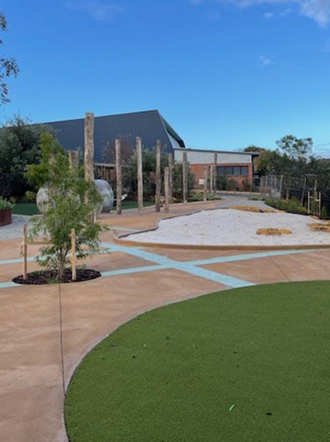 Ocean Grove Primary School playground upgrade by BDH commercial builders