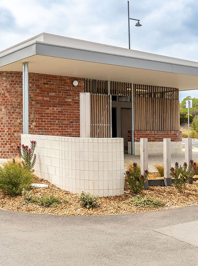 Queenscliff amenities built by BDH Constructions in Geelong - commercial construction company