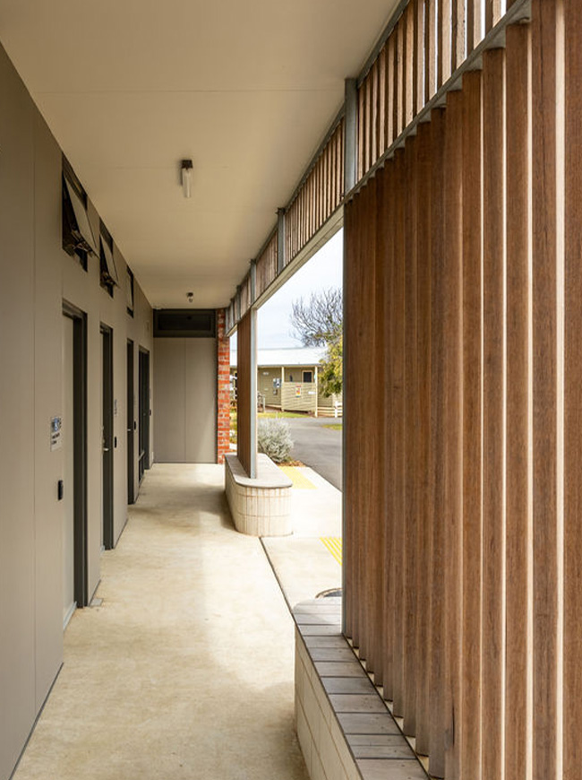 Queenscliff amenities built by BDH Constructions in Geelong - commercial construction company