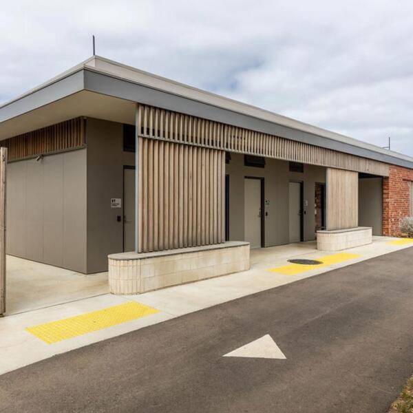Queenscliff amenities built by BDH Constructions - commercial construction company