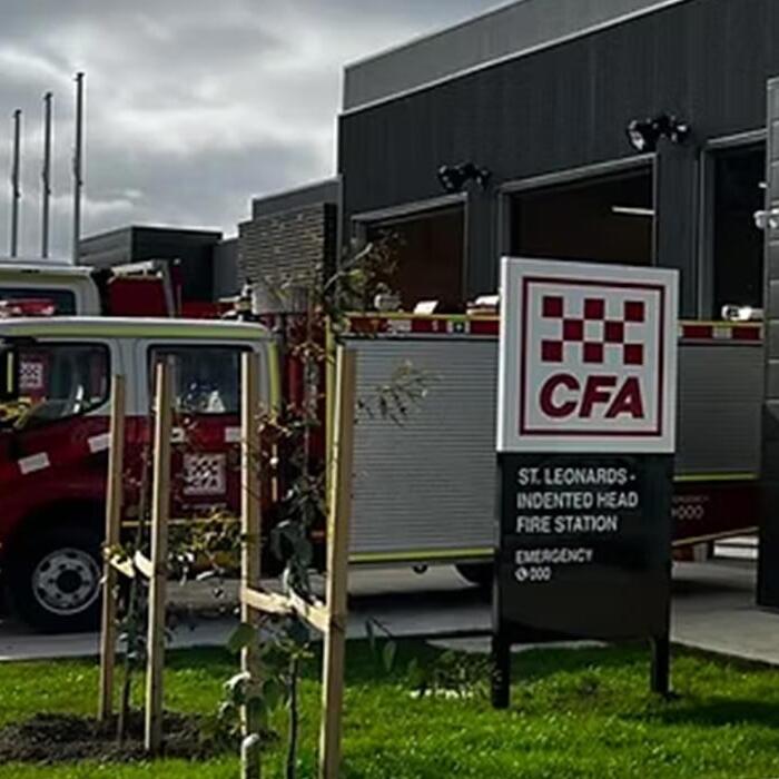 St Leonards CFA commercial building construction by BDH